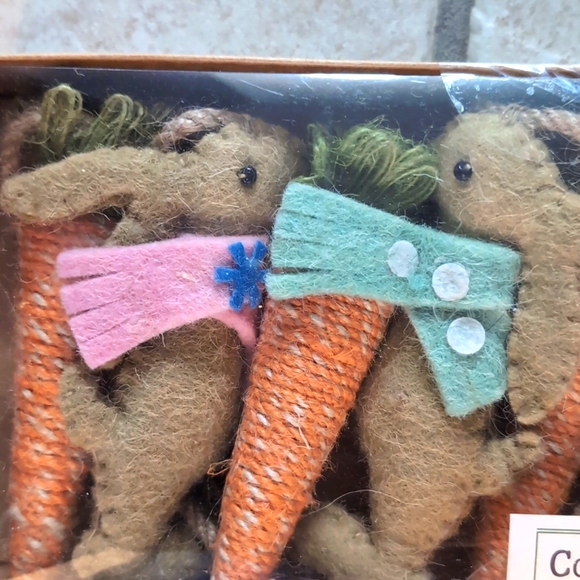 🏠 NWOT 6 ft Bunny & Carrots Garland 🐇🥕 - Picture 4 of 7